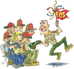 Myths surrounding Friends of Scouting (FOS). Why give?